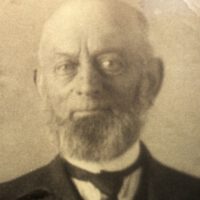 [ca 1900] Cornelis (Cees) de Leeuw van Weenen ongeveer ten tijde van zijn tweede huwelijk